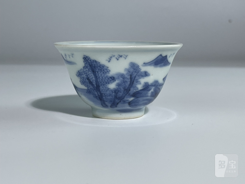清 青花小杯一组3只 - 图21